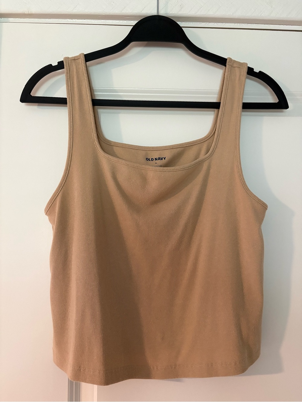 Old Navy Women's Ribbed Tank Top - Beige